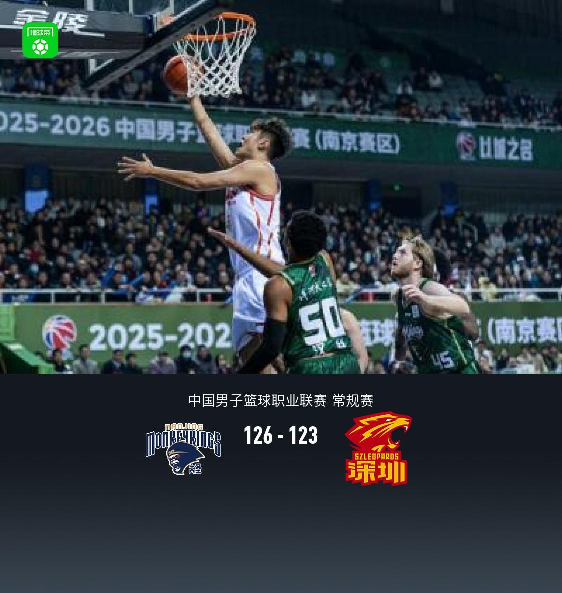 世界杯安卓下载-同曦126-123双加时逆转深圳，郭昊文31+6+10，史密斯空砍44分